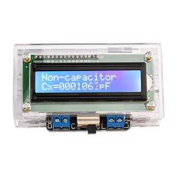 Цифровой измеритель емкости USB Многофункциональный Тестер Транзисторный Тестер Частотомер Самодельный Измеритель емкости и индуктивности