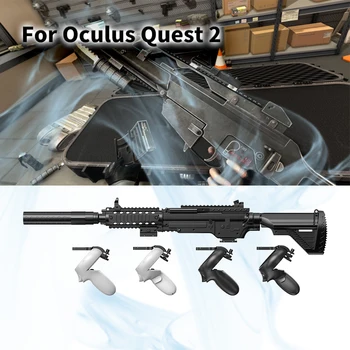 Аксессуары для виртуальной реальности Приклад винтовки для Oculus Quest 2 Держатель контроллера Shell Для улучшенной съемки кадров в секунду в играх