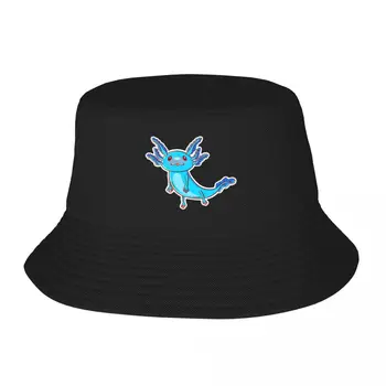 Новая светло-голубая широкополая шляпа Axolotl, модные шляпы для пляжной вечеринки, изготовленная на заказ кепка для женщин и мужчин