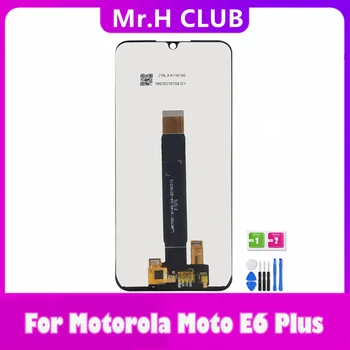 НОВЫЙ Для Motorola Moto E6 Plus XT2025 XT2025-1 XT2025-2 ЖК-Дисплей С Сенсорным Экраном Дигитайзер В Сборе Запасные Части Для Ремонта