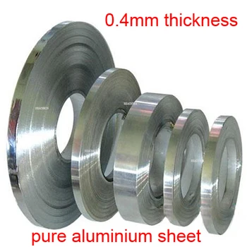 алюминиевая лента толщиной 0,4 мм Алюминиевая лента al strip rolling Чистый алюминиевый ремень алюминиевая фольга 1060 лист Плоский брусок