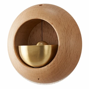 Дофаминовые колокольчики в японском стиле, маленькие круглые яйца, всасывающие дверной звонок, магнит, подвесной колокольчик