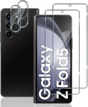 2.5D 9H закаленное стекло для Galaxy Z fold 5 Наружная защитная пленка для объектива камеры Samsung Galaxy Z fold5 4 3