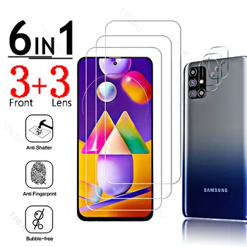 Защитное стекло 6в1 для Samsung Galaxy M31s Защитные пленки для Samsung M 31 S M31 31s SM-M315F 6,4 