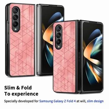 для samsung fold5 Противоударный Складной Кожаный Чехол Capa Case для Samsung Galaxy Z Fold 5 Fold5 Zfold5 Чехлы Для Аксессуаров для телефонов