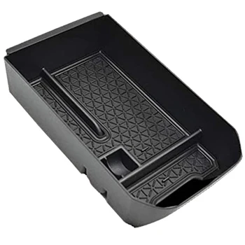 Ящик для хранения центрального подлокотника автомобиля Органайзер для дополнительной центральной консоли Совместим с Toyota RAV-4 2019 2020 2021