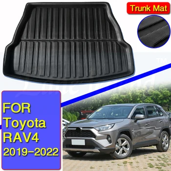 Задний багажник автомобиля, грузовой лайнер, крышка багажного лотка, матовый коврик, коврик для ног Toyota RAV4 2019 ~ 2022 XA50