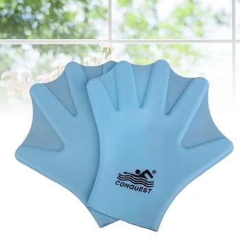 Водонепроницаемые перчатки-лопатки с перепонками, принадлежности для дайвинга, перчатки для рук, водные перчатки для детей, плавающих