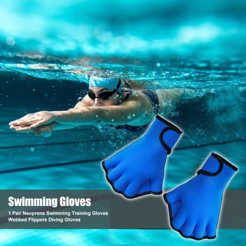 Неопреновые перчатки для дайвинга Водонепроницаемые, на половину пальца, для подводного плавания, Дышащие, легкие, Моющиеся, Вспомогательные Принадлежности для обучения
