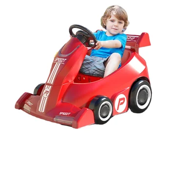 Детский электромобиль Zl, четырехколесный игрушечный автомобиль, портативный детский картинг с дистанционным управлением