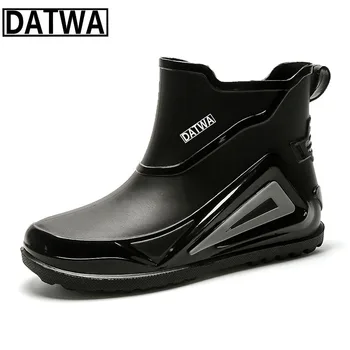 Datwa/ Водонепроницаемая обувь для рыбалки, мужская и женская, для спорта на открытом воздухе, нескользящая походная обувь, резиновые непромокаемые ботинки для рыбалки, Садовая рабочая обувь
