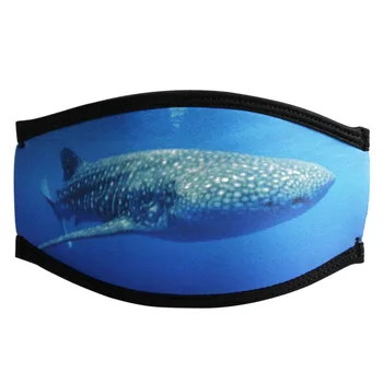 Неопреновая маска для подводного плавания с ремешком, защита для волос для водных видов спорта, сноркелинга