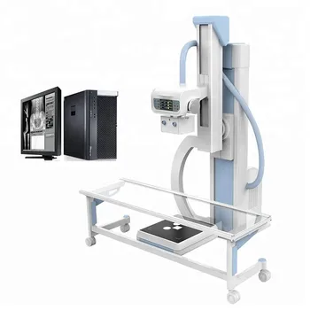 Цифровой рентгеновский аппарат YSDR-U50 мощностью 50 кВт, высокочастотная медицинская цифровая рентгеновская система цена
