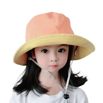 Зонт и солнцезащитный крем, Рыбацкая шляпа, подходящие для прогулок на свежем воздухе для девочек 4-9 лет