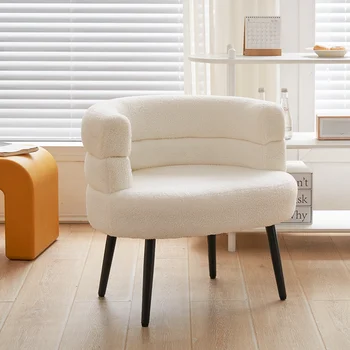 Усовершенствованный бархатный диван из ягненка, стулья для гостиной, современное кресло, кресло для отдыха, туалетный столик Mueblesa, мебель для квартиры, ШХВХГ