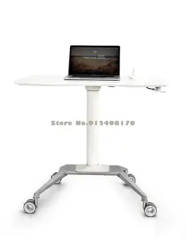 M1 Передвижной Подъемный стол для ноутбука Ленивый Прикроватный диван Приставной столик для фотосъемки вживую