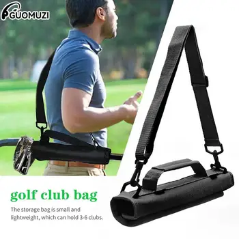 Новая мини-легкая нейлоновая сумка для клюшки для гольфа 2023 года, дорожная сумка для тренировочного поля, коробка для гольфа