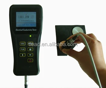 Цифровой портативный вихретоковый тестер электропроводности, измеритель электропроводности алюминия