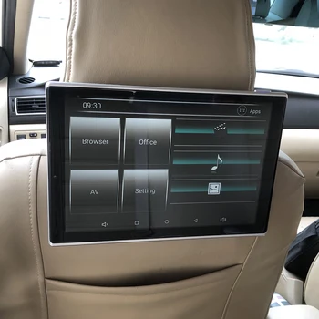 Развлекательная Система Для Заднего Сиденья Автомобиля Для Range Rover 3.0 L6 Bluetooth Wifi Android 12.0 OS Подголовник Для Автомобильного Телевизора С Монитором