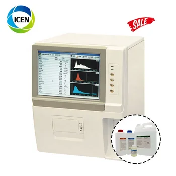 IN-B141 ICEN полуавтоматический автоматический анализатор крови, счетчики клеток, тестовая машина cbc, ветеринарный гематологический анализатор