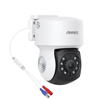 Annke 2-мегапиксельная PTZ-AHD-камера черного цвета, камера видеонаблюдения с объективом 3,6 мм, 30-метровая ИК-камера ночного видения 360, аналоговая камера безопасности IP65