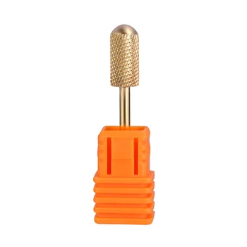 WINOMO 1 шт. Электрическая стальная пилка для сверления ногтей с золотым покрытием, замена протяжки
